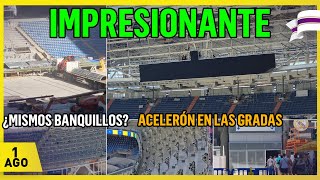 💥 ÚLTIMAS NOVEDADES ⚠️ OBRAS del SANTIAGO BERNABÉU 1 Agosto 2023 [upl. by Katalin]