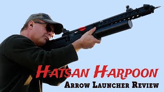 Arrow Launching Airgun Hatsan Harpoon Review amp Test [upl. by Staten160]