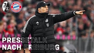 Der Pressetalk nach dem 22Unentschieden gegen Freiburg  FC Bayern 🇩🇪 [upl. by Liakim]