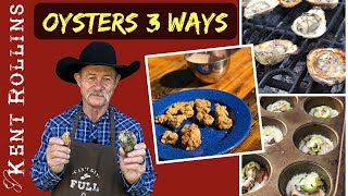 How to Cook Oysters  Grilled Baked and Rocky Mountain Style [upl. by Nylasej638]