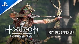 Horizon Forbidden West  Gameplay Trailer  PS4 Pro [upl. by Ahsino]