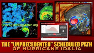 The quotUnprecedentedquot Scheduled Path Of Hurricane Idalia [upl. by Gildea]