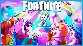 NEW MARSHMELLO CONCERT EVENT in Fortnite Battle Royale EDM SHOW at PLEASANT PARK [upl. by Serene]