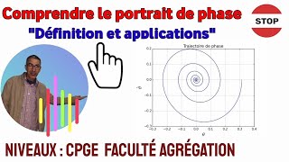 Comprendre le portrait de phase  définition et applications  CPGE  Faculté  Agrégation [upl. by Ainirtac]