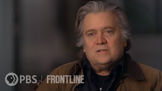 Americas Great Divide Steve Bannon first interview  FRONTLINE [upl. by Axe305]