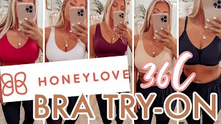 You NEED These Bras  HONEYLOVE BRA TRYON  36C [upl. by Dolora]