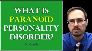 What is Paranoid Personality Disorder [upl. by Antoni442]