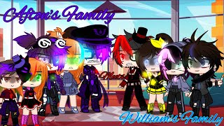 Afton family meets Williams family  FNaF  Afton Family  SparkleAftøn [upl. by Nevsa]