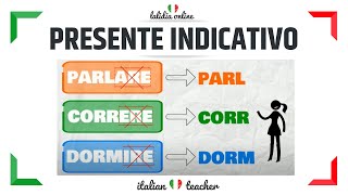 PRESENTE INDICATIVO Regular Verbs  Easy Exercises  VERBS  Italian for Beginners [upl. by Sonya]