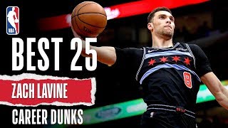 Zach Lavines BEST 25 Dunks  NBA Career Highlights [upl. by Cooper]