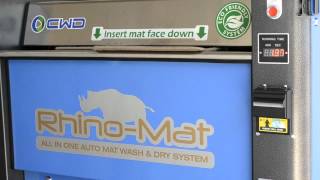 RhinoMat The Best Car Mat Cleaning Machine [upl. by Boar]