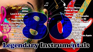 THE LEGENDS OF 80S   BEST INSTRUMENTAL HITS PLAYLIST [upl. by Guenna]