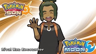 Pokémon Sun amp Moon  Rival Hau Encounter Music HQ [upl. by Viki682]