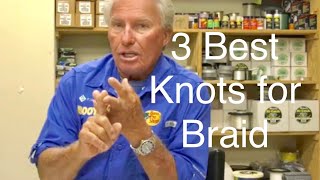 3 Best knots for Braid [upl. by Mozza]