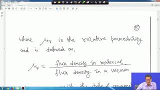 Lecture 51 Magnetic Circuits [upl. by Aranaj543]