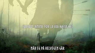 Wardruna  Helvegen Lyrics  Sub Español [upl. by Leimaj]