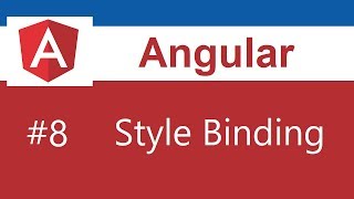 Angular Tutorial  8  Style Binding [upl. by Tull102]