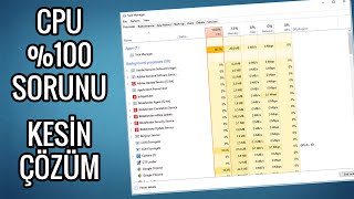 CPU \u00100 SORUNU ÇÖZÜMÜ  İŞLEMCİ KULLANIMI AZALTMA 2024 [upl. by Onirefez]