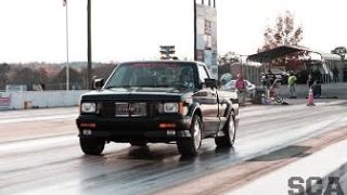 GMC SYCLONE vs Z06 CORVETTE  14 Mile race [upl. by Latonia]