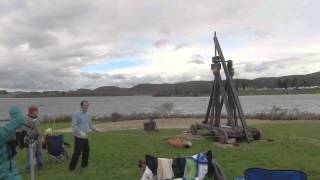 Punkin Chunkin Trebuchet  Homemade Science with Bruce Yeany [upl. by Erehc]