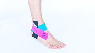 TRUETAPE® Ankle Stability  Kinesiology Tape Instruction [upl. by Mclain385]