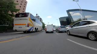 Driving in Rosebank Johannesburg South Africa [upl. by Tahmosh281]