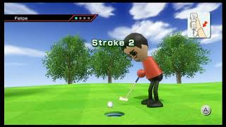 Wii Sports Golf 9Hole Game 4 Players [upl. by Staten683]