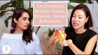 The Difference Between Toners Essences Serums amp Ampoules  Peach amp Lily [upl. by Nywled]