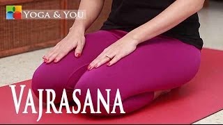 Vajrasana  Ventuno Yoga and You [upl. by Eisle]