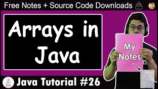 Java Tutorial Introduction to Arrays [upl. by Azenav]