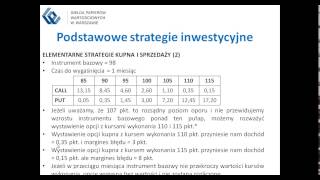 Webinar Opanuj opcje  Część I wstęp do opcji giełdowych [upl. by Aroz335]