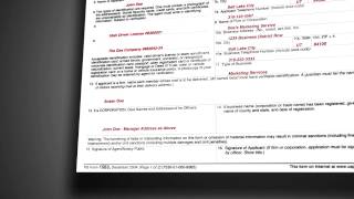 Filling out the Application for Delivery of Mail through Agent  USPS 1583 form [upl. by Akilat]