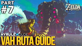 Zelda Breath of the Wild  Vah Ruta Divine Beast Walkthrough  Part 7 [upl. by Trish]