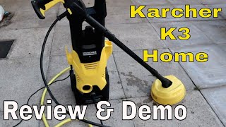 Kärcher K3 Home Pressure Washer Review amp Demonstration [upl. by Ees400]