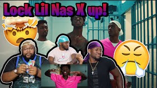 Lil Nas X Jack Harlow  INDUSTRY BABY Official Video REACTION [upl. by Collbaith]