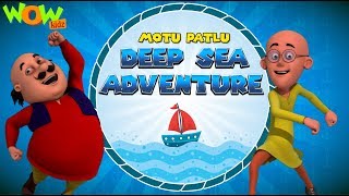 Motu Patlu  Deep Sea Adventure  FULL MOVIE  New Years Special  Wow Kidz [upl. by Octavius]