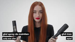 TUTO  DES ONDULATIONS SOUPLES AVEC LE LISSEUR GHD MAX [upl. by Eedak]