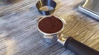 How I make espresso with Baratza Encore and Breville Bambino Plus [upl. by Shirleen]