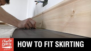 How to Install Skirting Boards  a DIY Guide [upl. by Shellie]