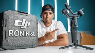 DJI Ronin SC Unboxing Setup amp First Impressions With Canon M50 [upl. by Kalin]