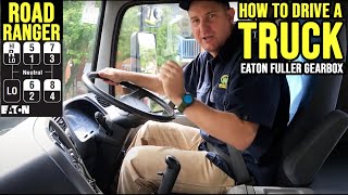 How To Drive A Truck With A Roadranger Gearbox  Double the Clutch [upl. by Stover]