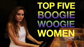 Top 5 Boogie Woogie Women [upl. by Remy]