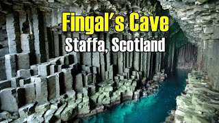 Fingals Cave Staffa Scotland [upl. by Imhsar]