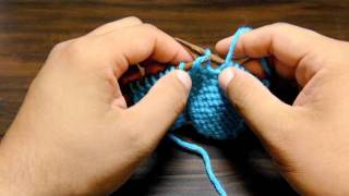 How to Knit Picking Up Dropped Stitches Purlwise [upl. by Atikam]