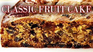 Professional Baker Teaches You How To Make FRUIT CAKE [upl. by Nov]