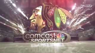 Comcast Sportsnet Chicago Blackhawks Hockey Intro [upl. by Matronna]