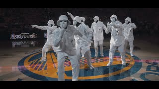 JABBAWOCKEEZ at NBA Finals 2016 [upl. by Eyeleen325]