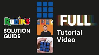 How To Solve A Rubiks Cube  Full Tutorial [upl. by Ennayk]