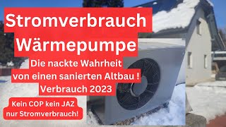 Stromverbrauch Wärmepumpe 2023 [upl. by Callahan]