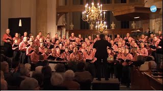 Chr mannenkoor EILAND URK zingt in Elburg [upl. by Satsok964]